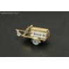 U.S.NAVY Oxygen cart (2pcs) - 1/144 kit